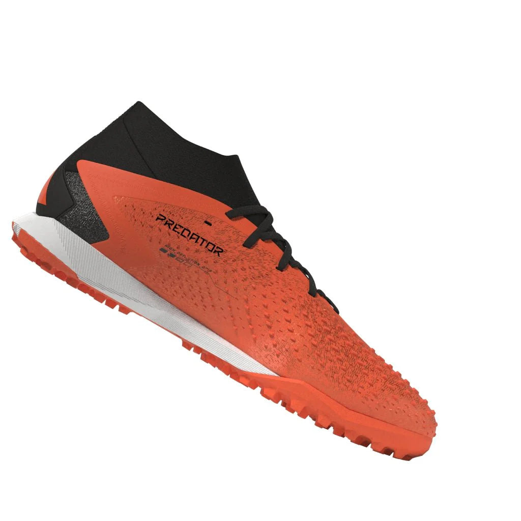 adidas Predator Accuracy1 TF Turf Soccer Cleats Solar Orage Black