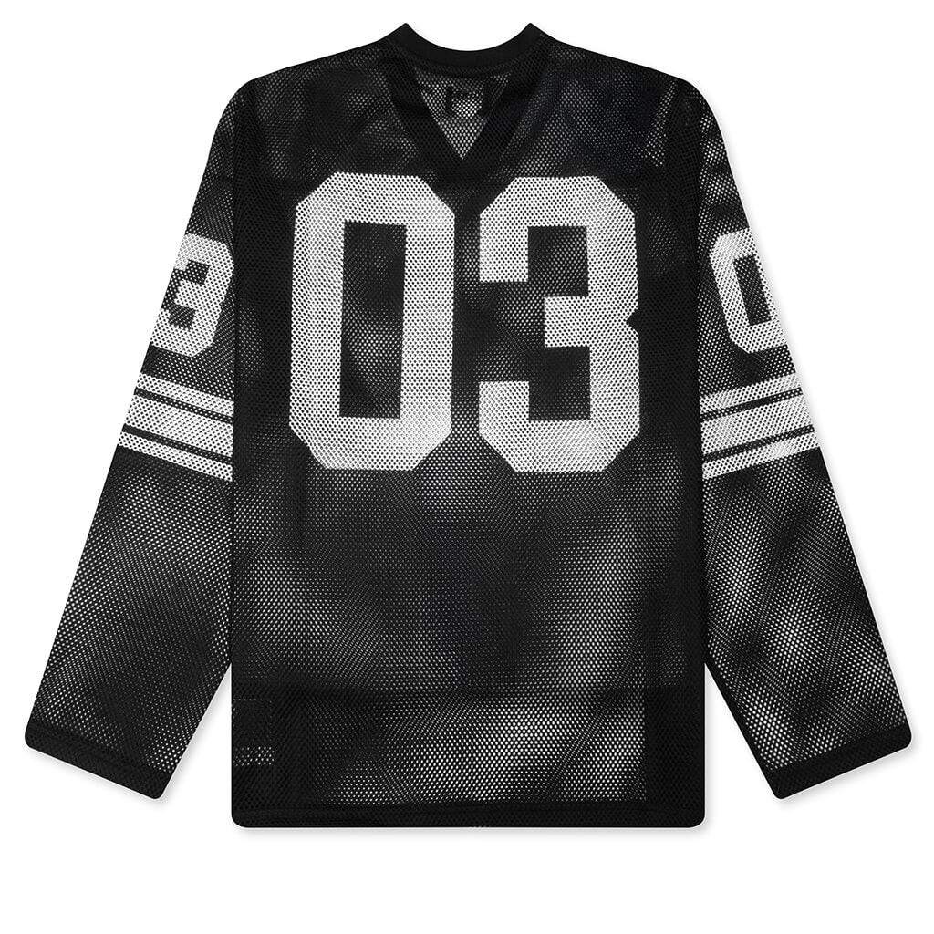 Zone L S Knit Jersey Black
