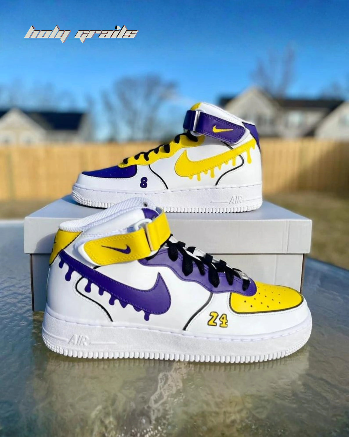 Air Force 1 x Lakers Drip