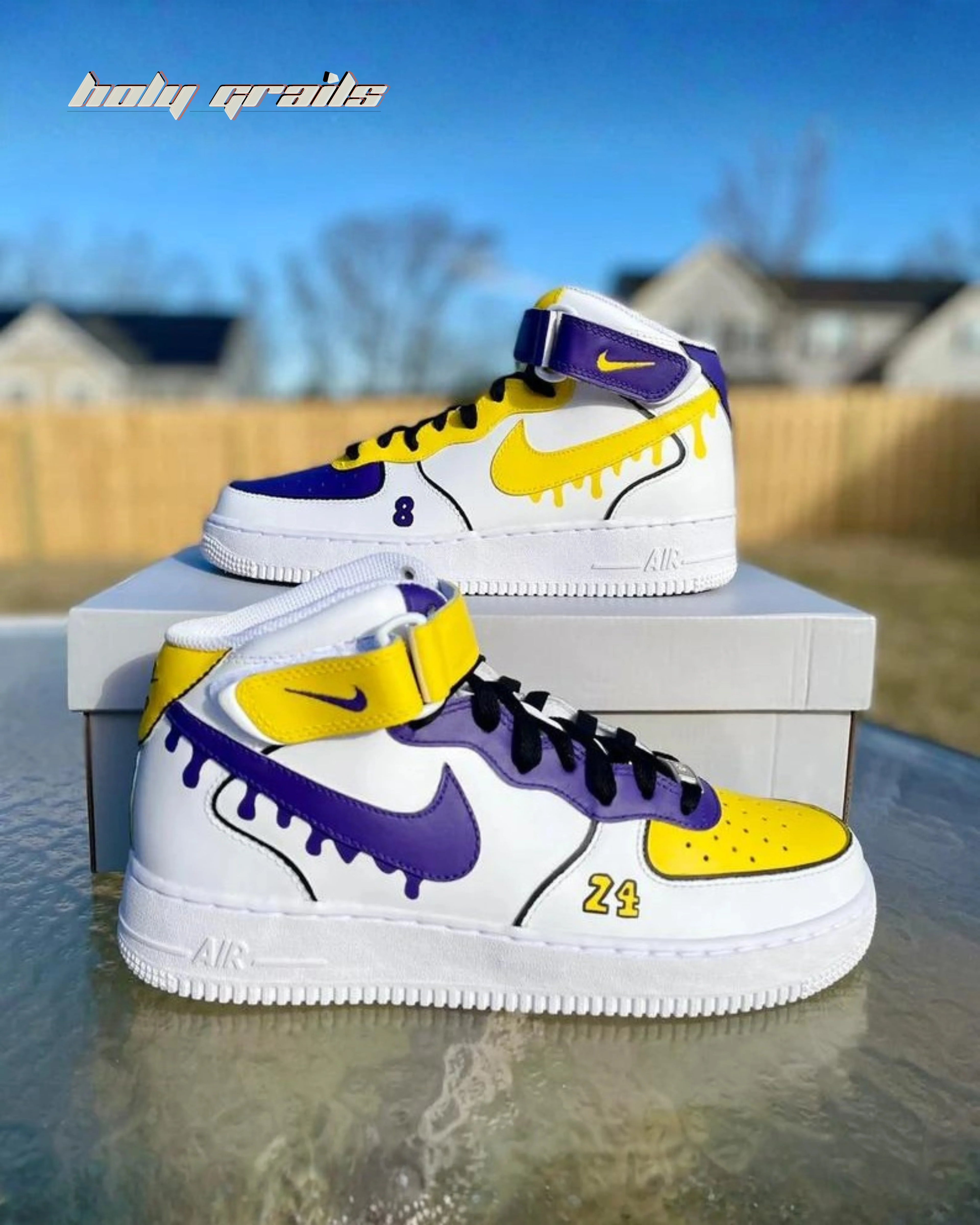 Air Force 1 x Lakers Drip