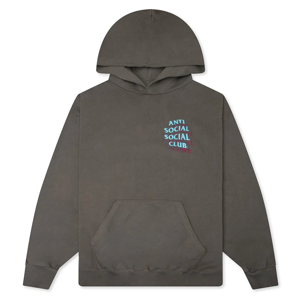 Distressed Hoodie Gray