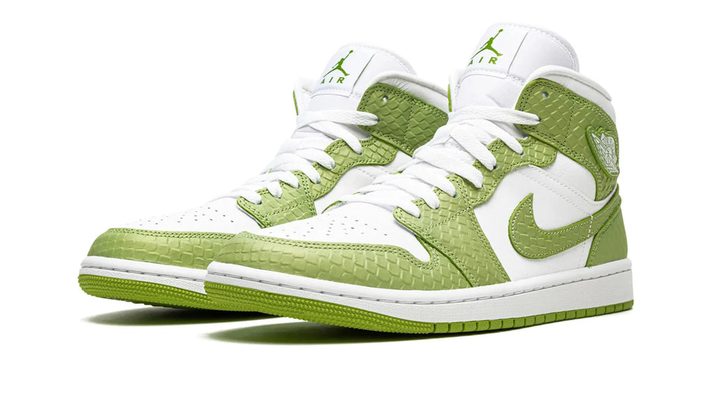 AIR JORDAN 1 MID SE WMNS Green Python