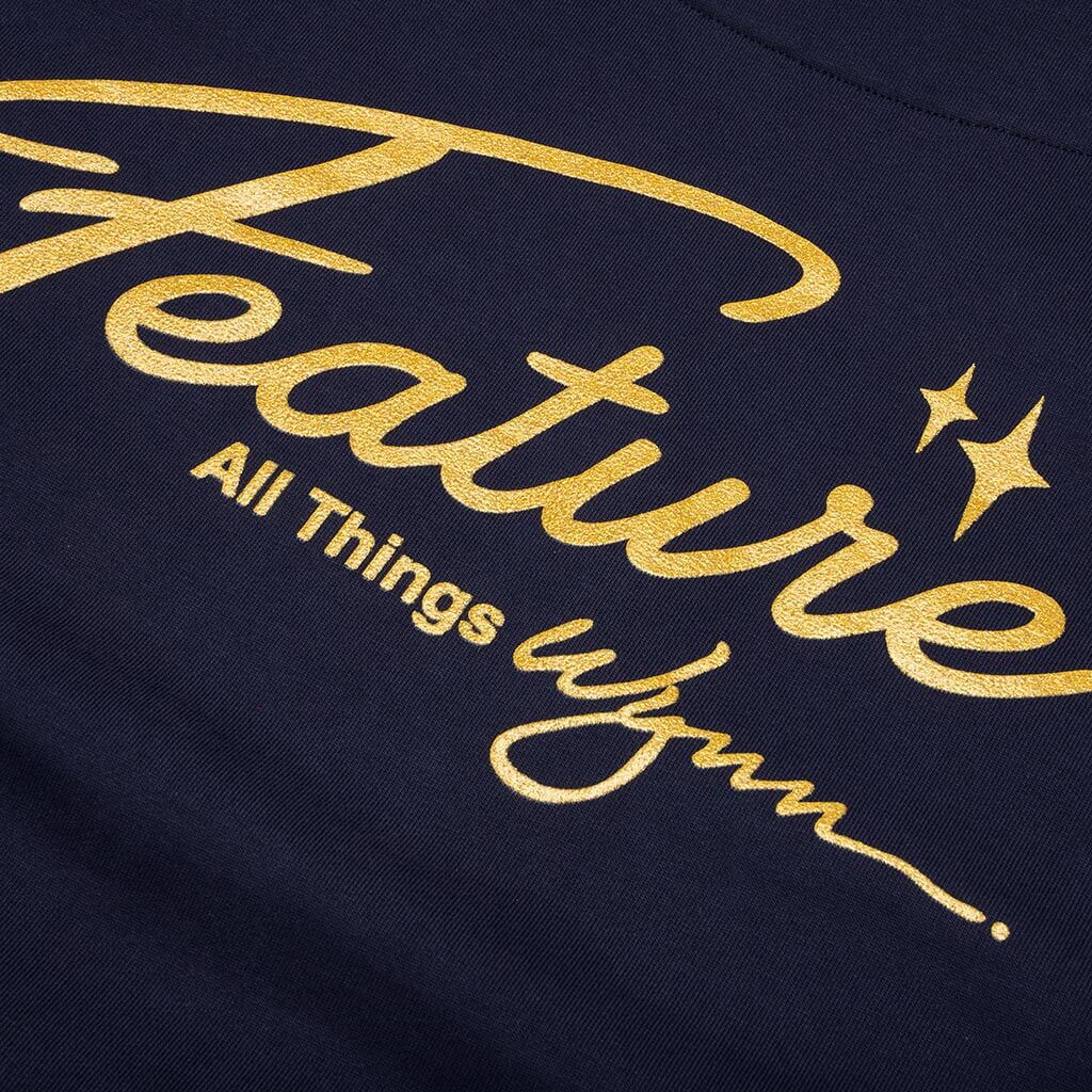Feature x Wynn Shine Hoodie Navy