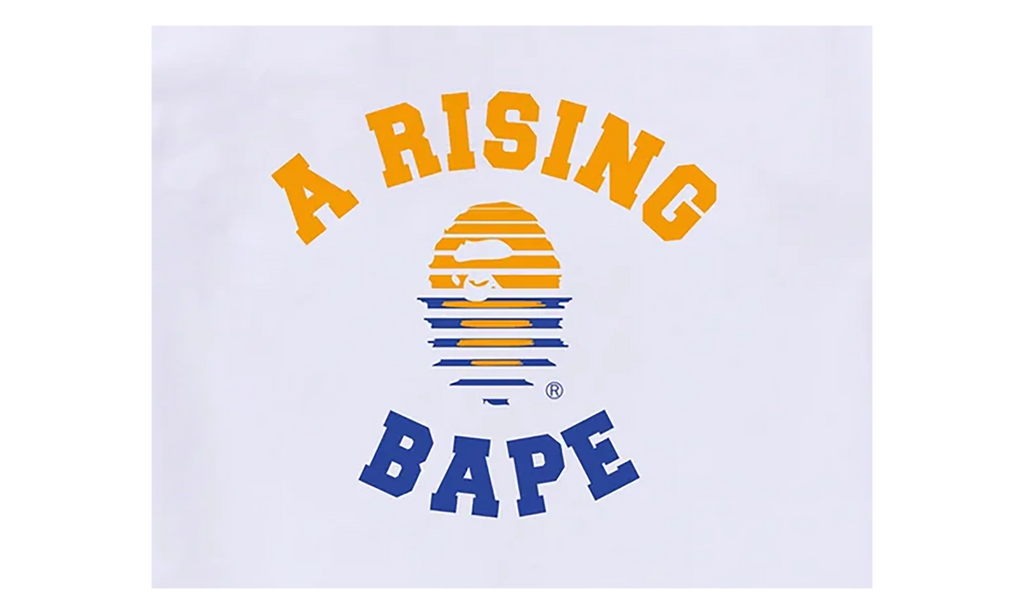 A Rising Bape Tee "White" 1K30 110 047 WHITE
