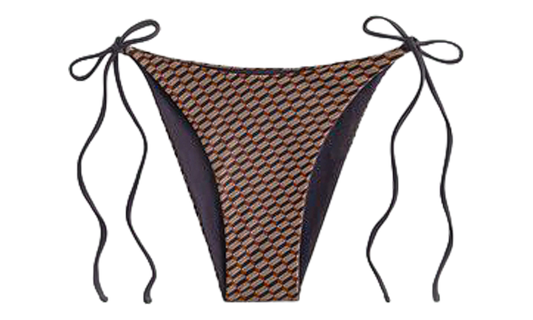 Mae Monogram Tie Bottom WMNS "Brown" KITH133