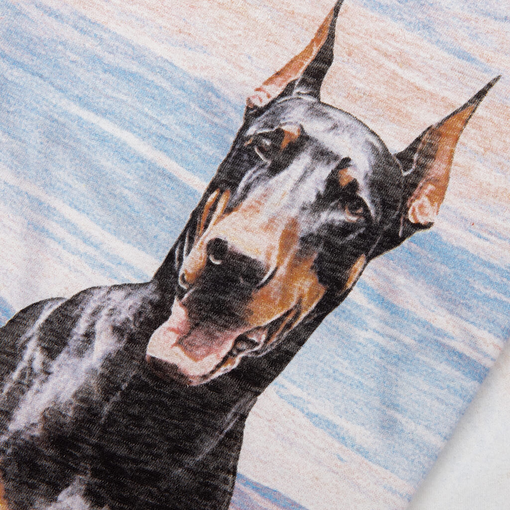 Western Dobermans T Shirt Flat White