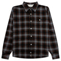 Abc Flannel Plaid Puffer Quilted Jacket Blue