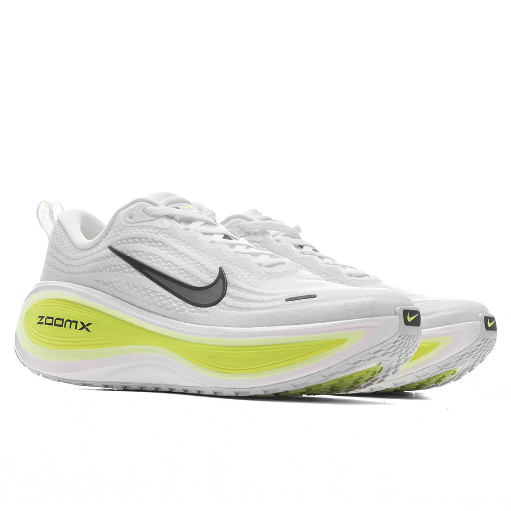 Womens Vomero Plus White Black Cyber