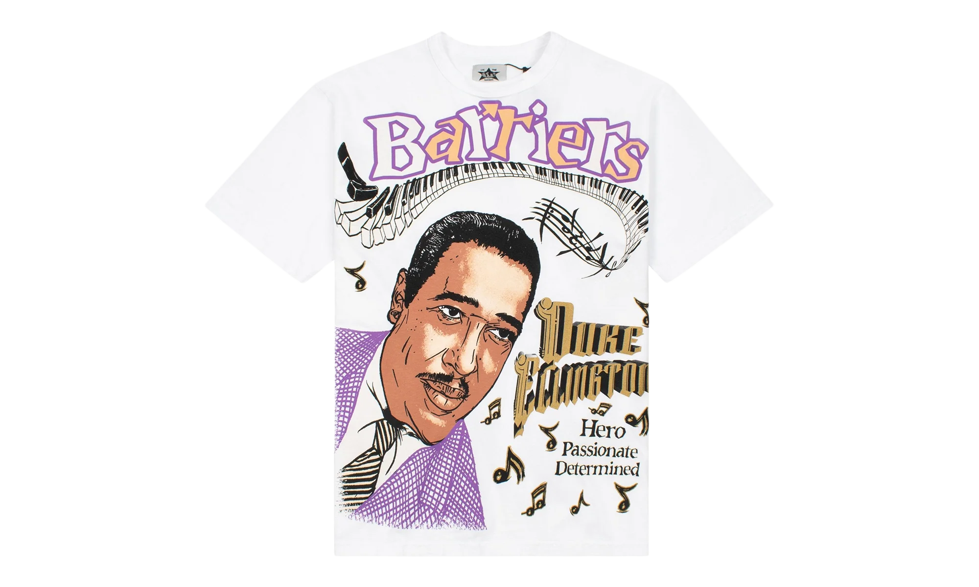 Duke Ellington Tee "White" BAR38