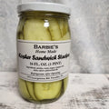 Tangy Crunchy Kosher Dill Pickle Slices | Burger Sandwich Hot Dog Topping Ready To Eat Pickled Cucumber Slices 16oz Jar
