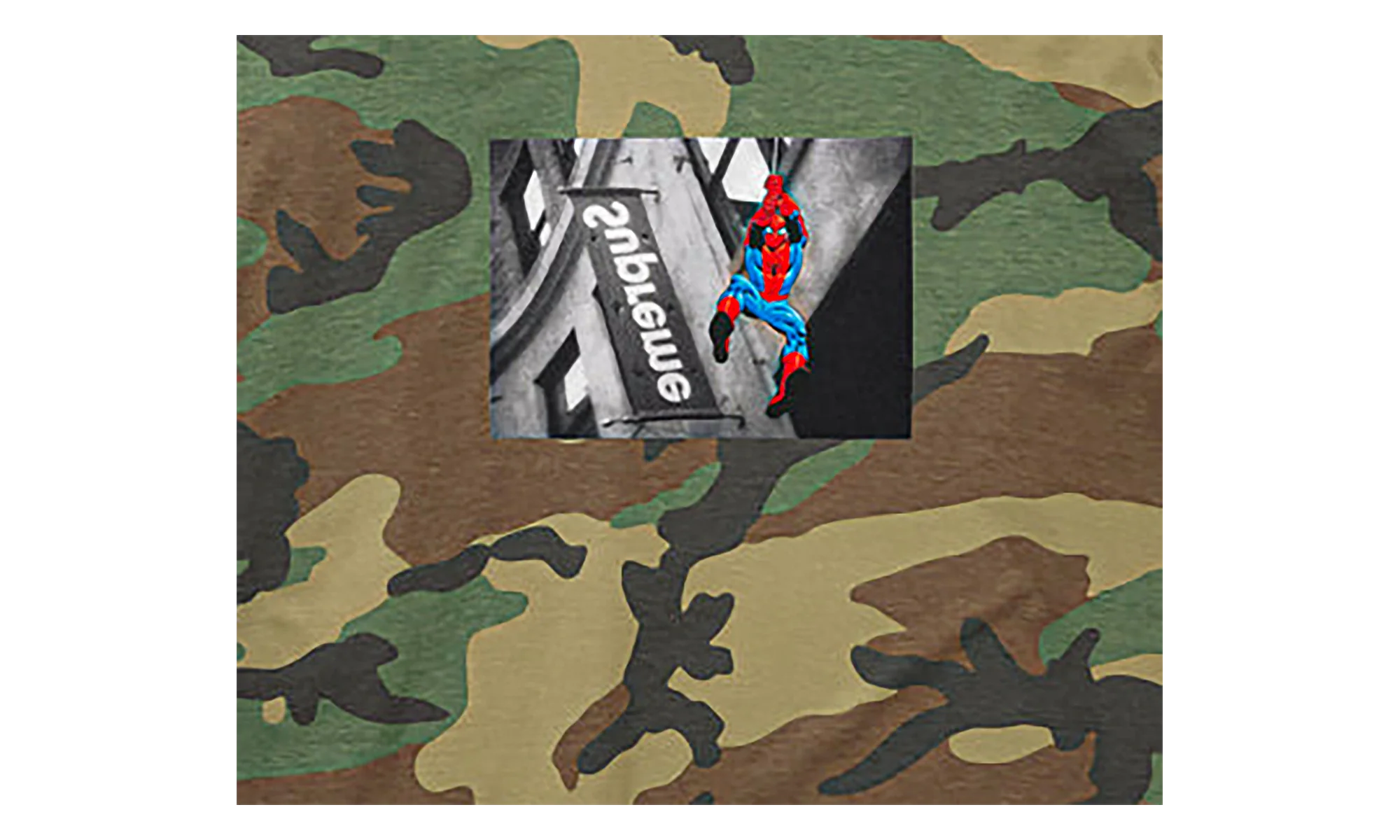Spider-Man Tee "SS26 - Woodland Camo" SU27040