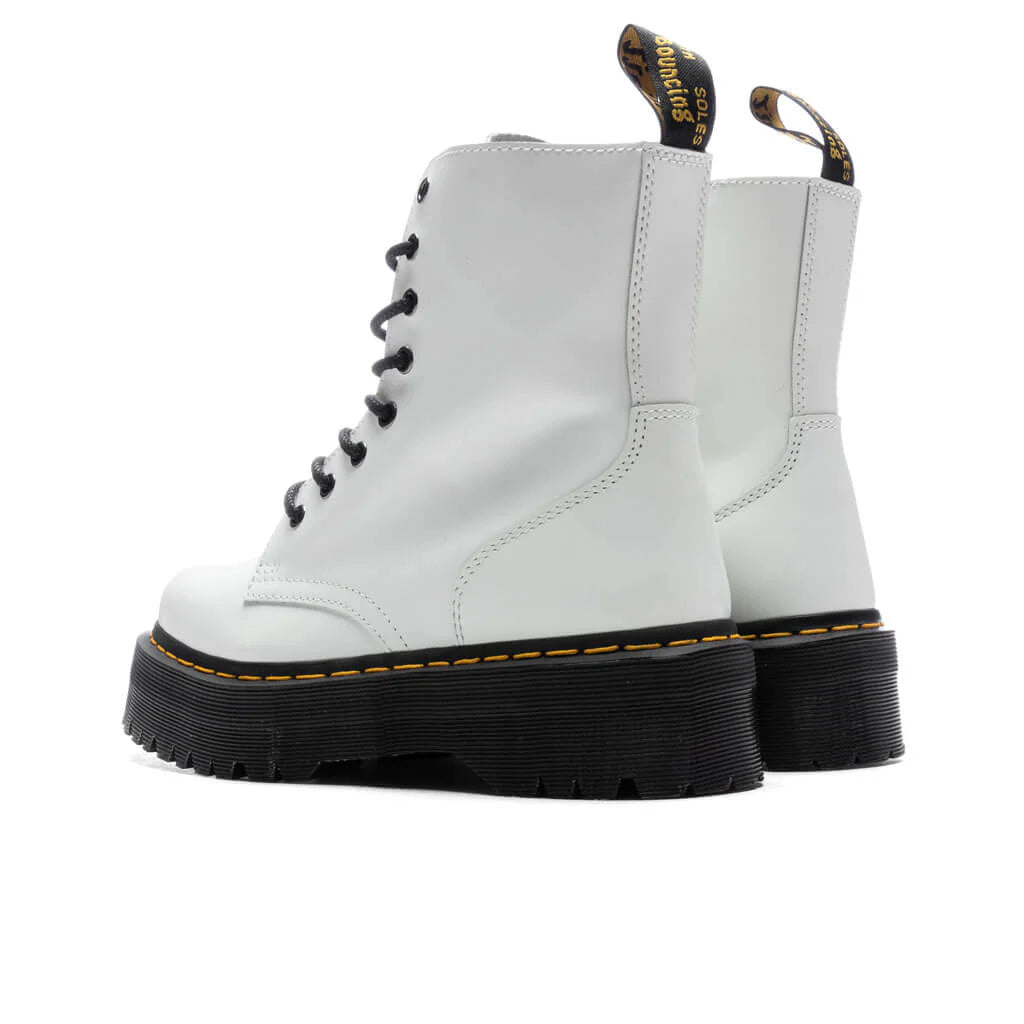 Womens Air Wair Jadon Polished Smooth Boot White