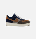 Air Force 1 Low Tweed Corduroy Mens Lifestyle Shoe Midnight Navy Ale Brown Pale Ivory Free Shipping