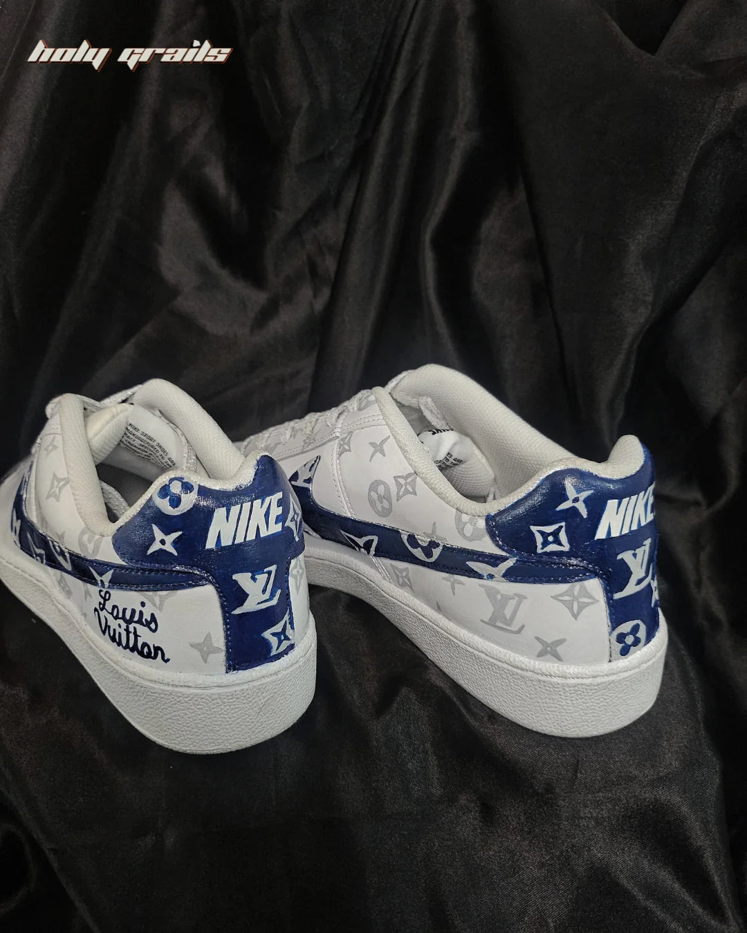 Air Force 1 x LV Blue Swoosh