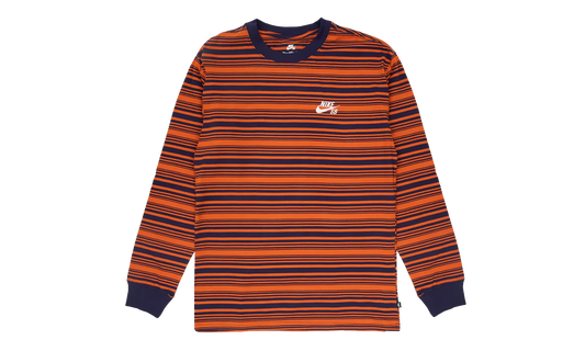 SB Long-Sleeve Skate T-Shirt "Purple Ink / Campfire Orange" FN4643 555