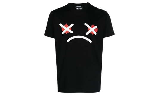 Sad Face T-shirt "Black" S74GD1154S23009900