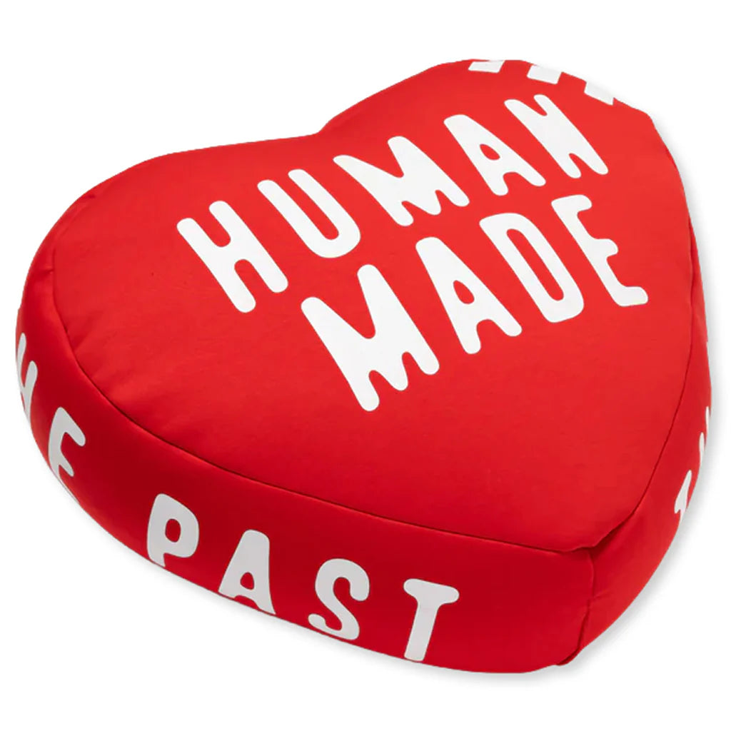 Heart Beads Cushion Red
