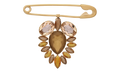 GEMSTONE BROOCH "GOLD" SM1VK0012SV0164961