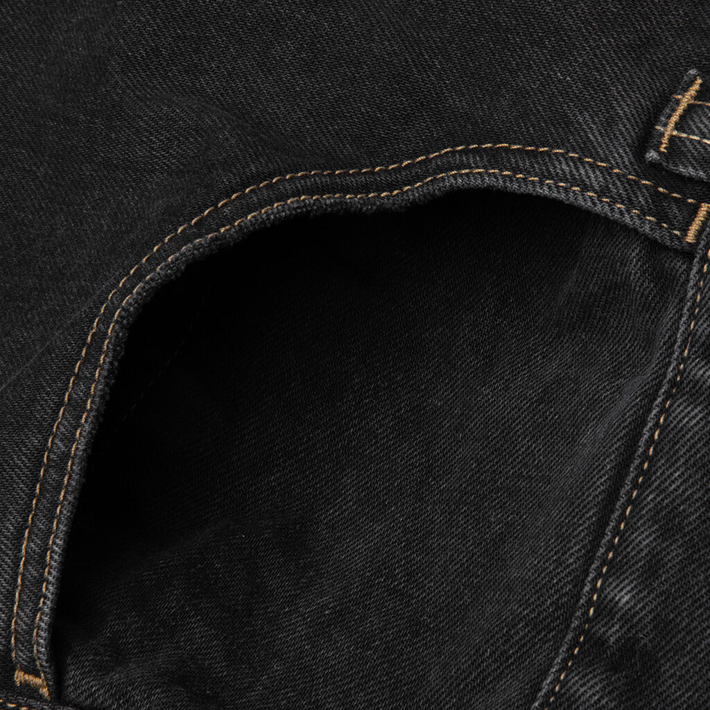 Brandon Pant Black Stone Washed