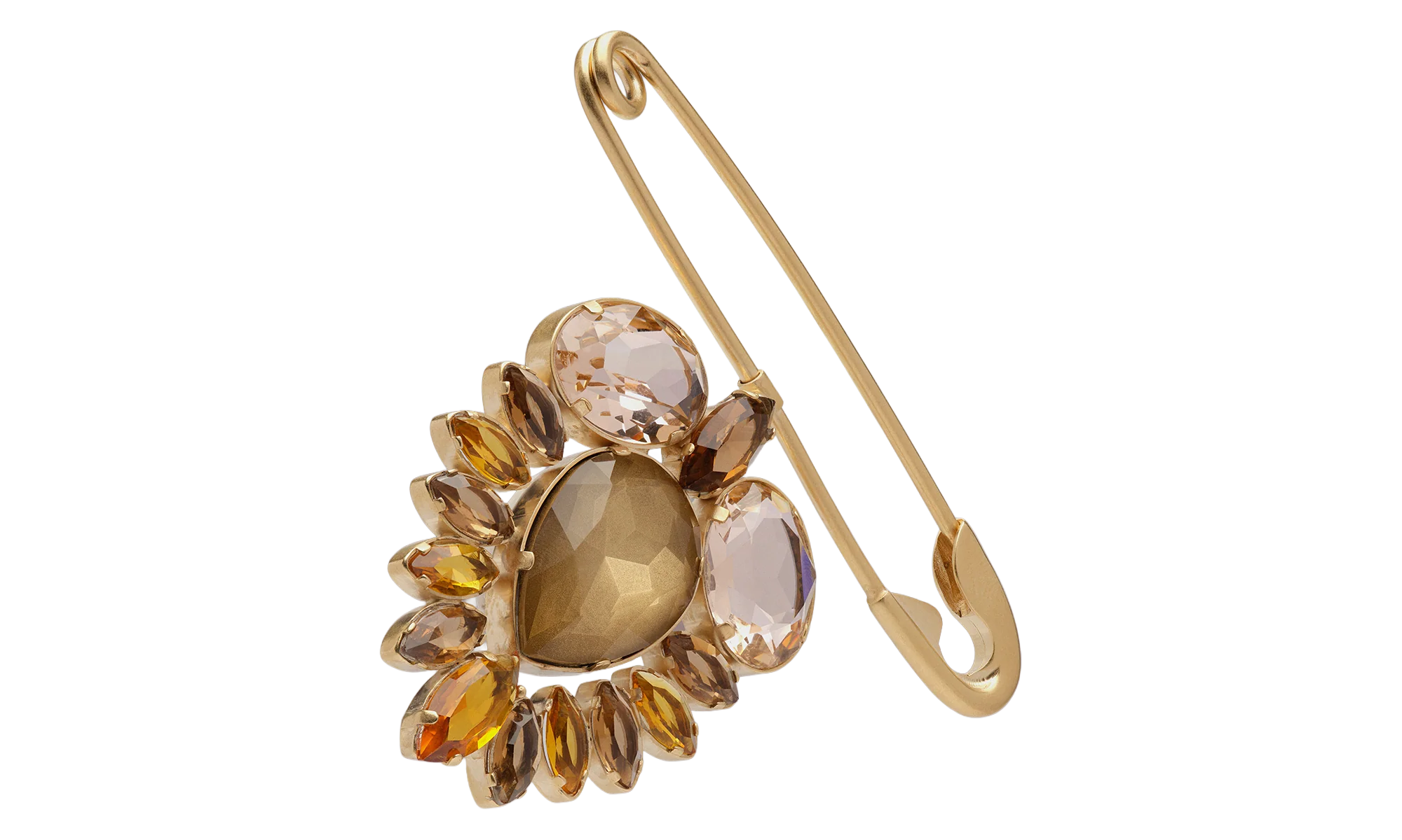 GEMSTONE BROOCH "GOLD" SM1VK0012SV0164961