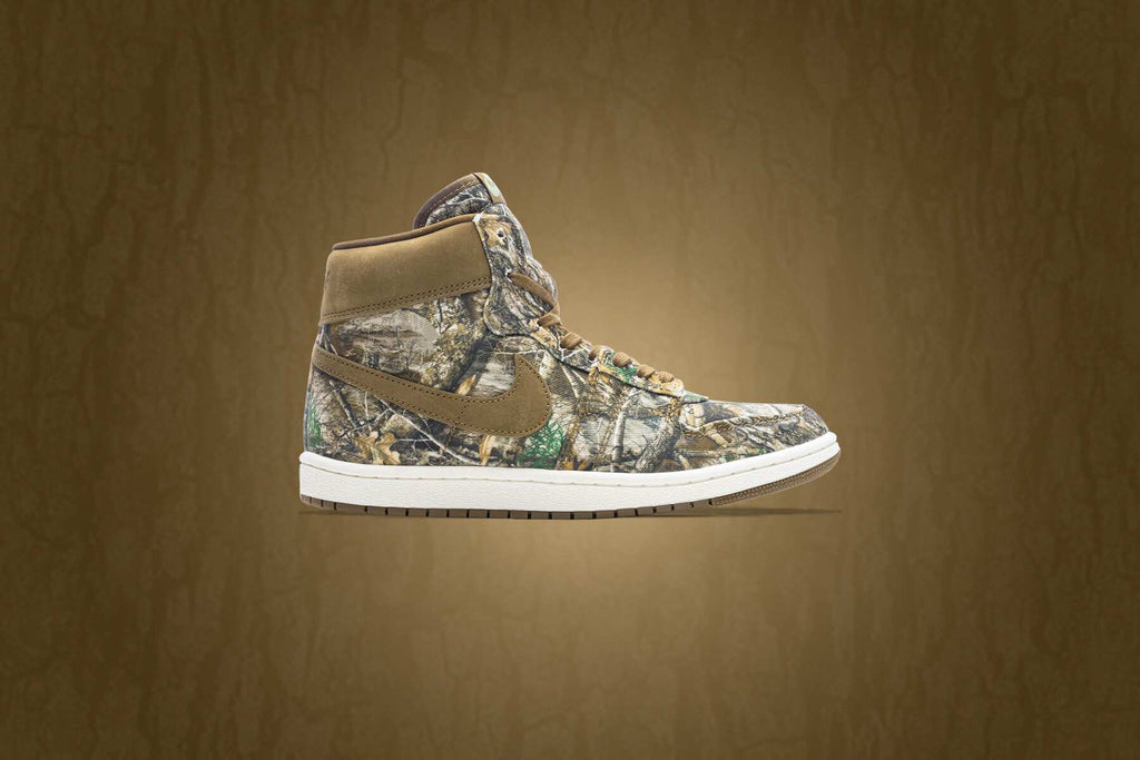 Air Ship PE Realtree Camo Multi Color Oil Green Military Brown