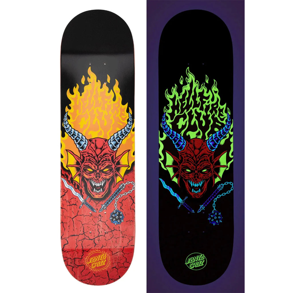 Santa Cruz x Stranger Things Hellfire Club Deck 825 x 318