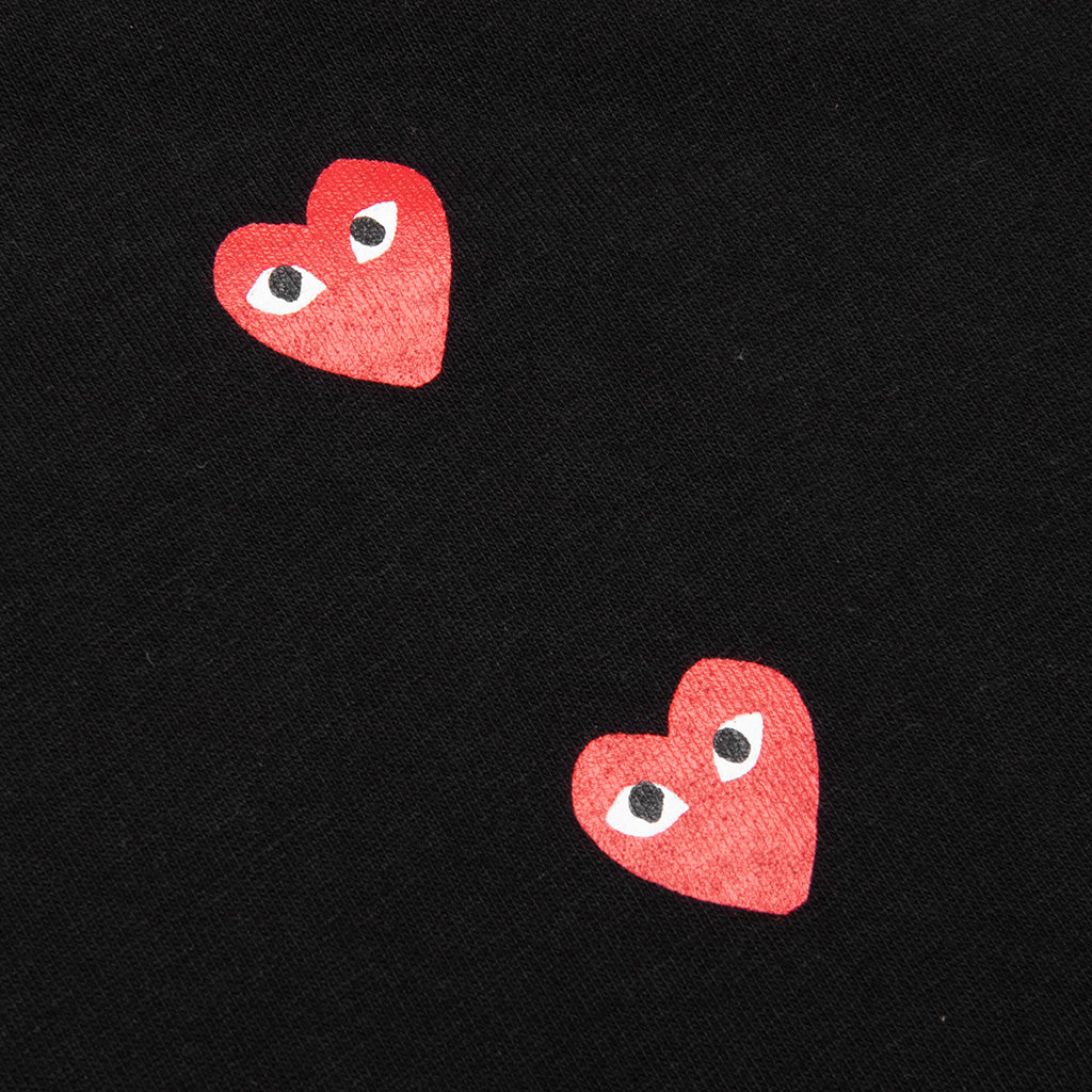 Logo Print Any Heart L S T Shirt Black