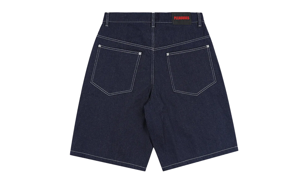 Skull Denim Jorts "Zero - Blue" P26SPZ007-RAW