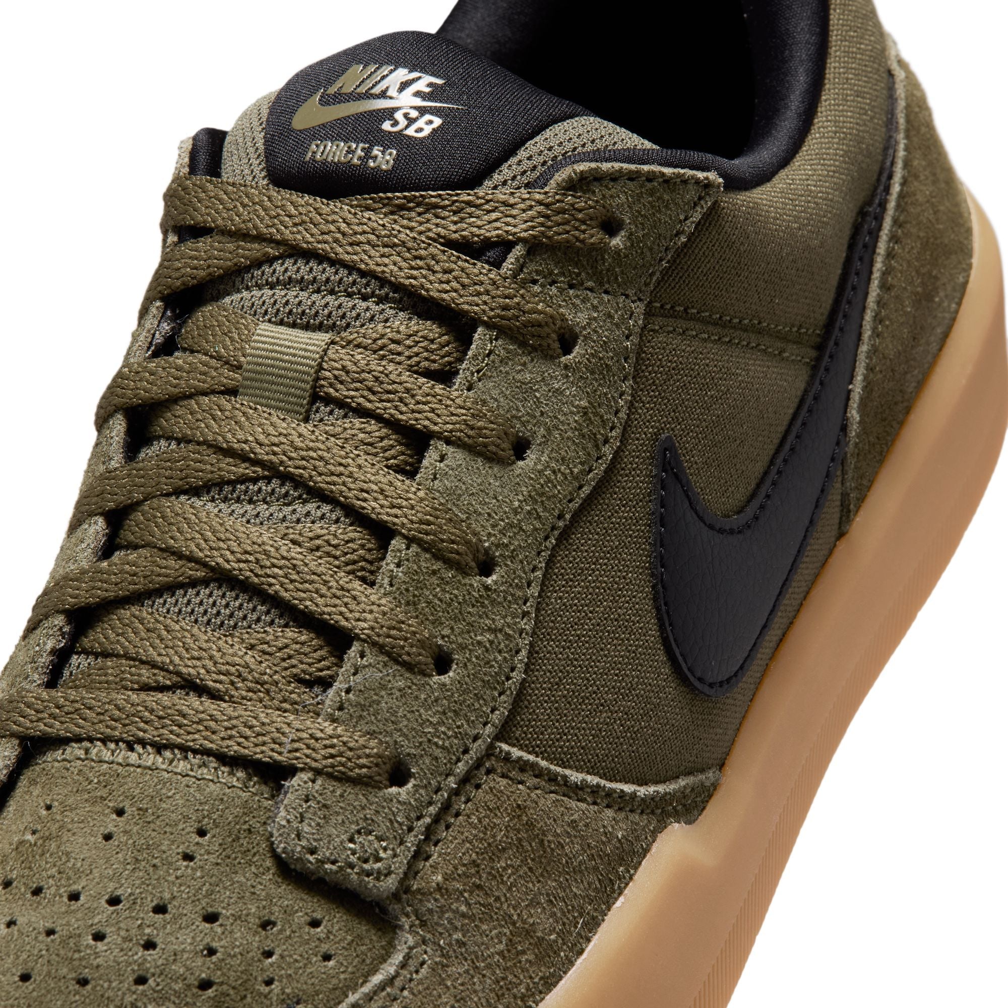 Nike SB Force 58 Medium Olive Black Medium Olive
