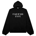 90s Fleece Hoodie Jet Black