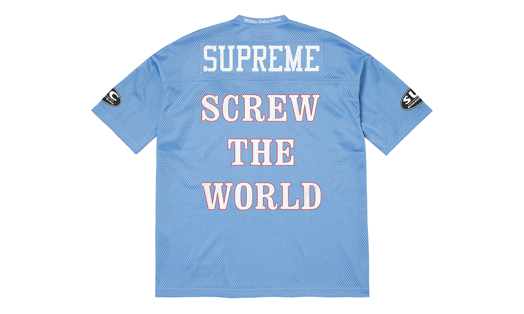 DJ Screw Football Jersey "SS26 - Light Blue" SU27359