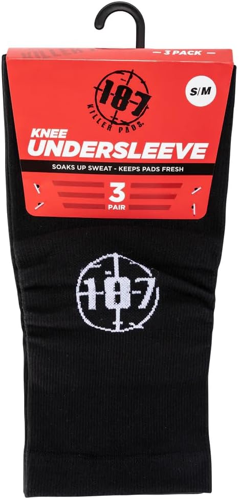 187 Killer Pads Knee Undersleeve 3 Pair