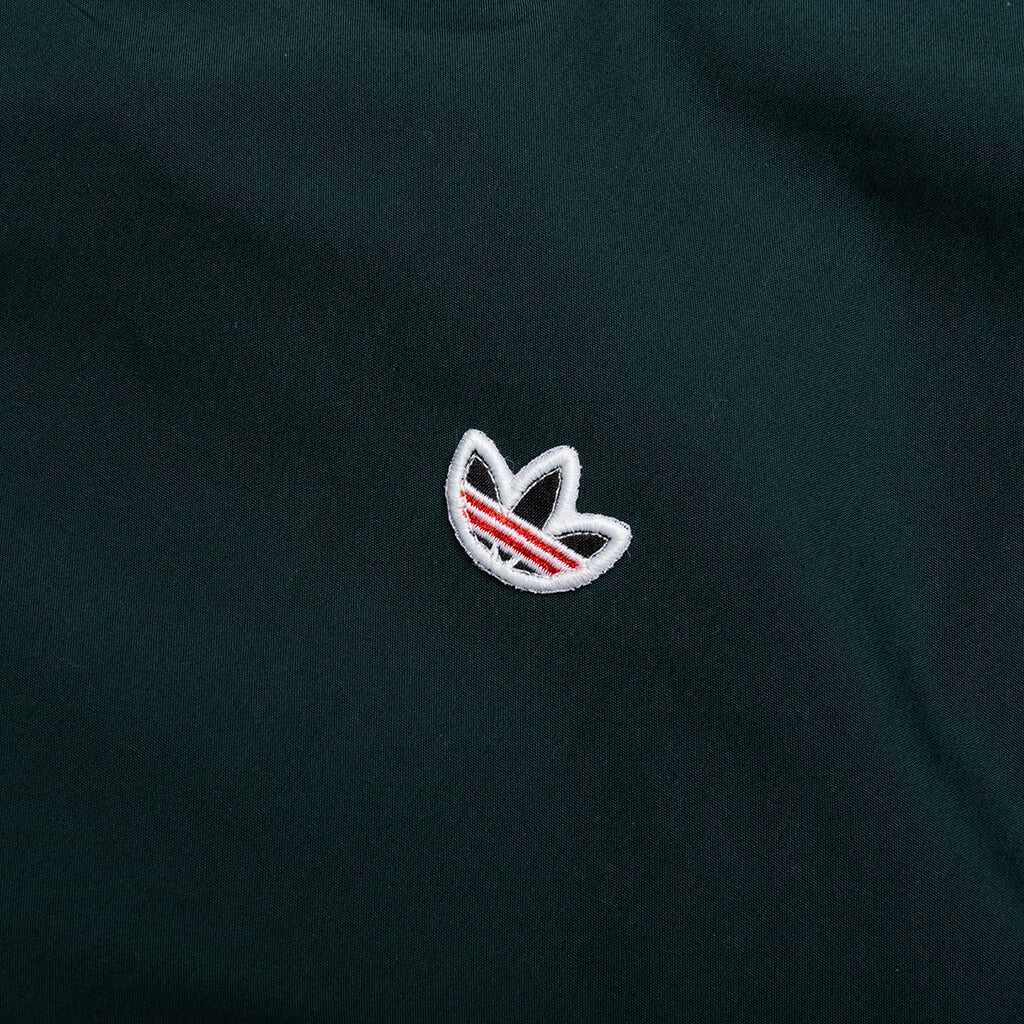 Adidas Originals x CLOT Bowling Shirt by Edison Chen Dark Brown