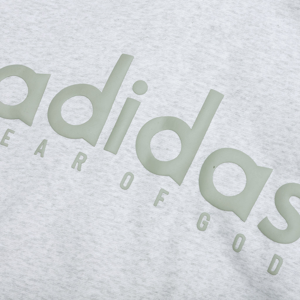 Fear of God Athletics x Adidas Cotton Fleece Hoodie Light Heather Grey