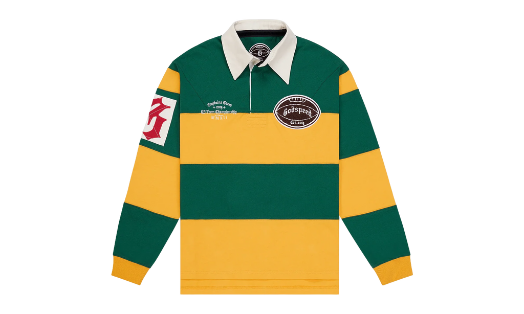 Classic Field Rugby Shirt "Green / Yellow" AK1JVHGL