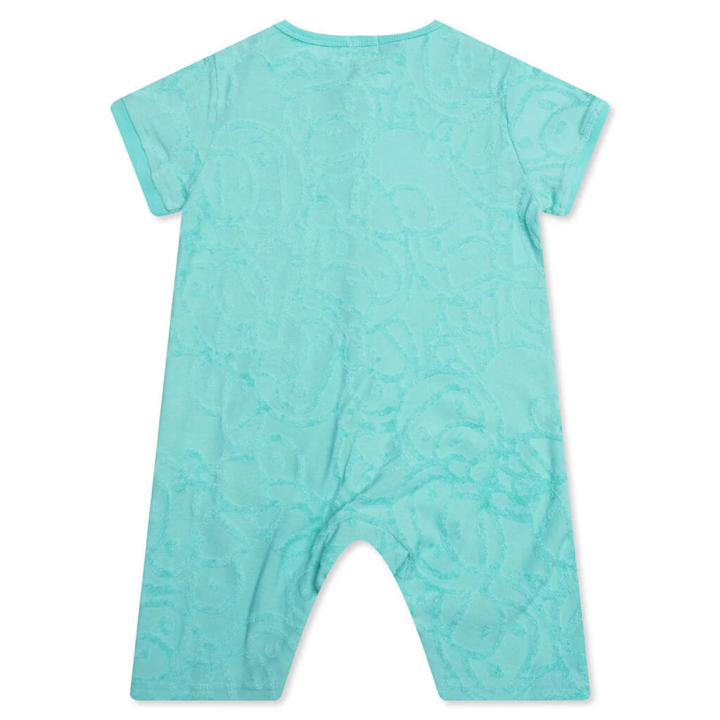 Infants All Baby Milo Pile Rompers Green