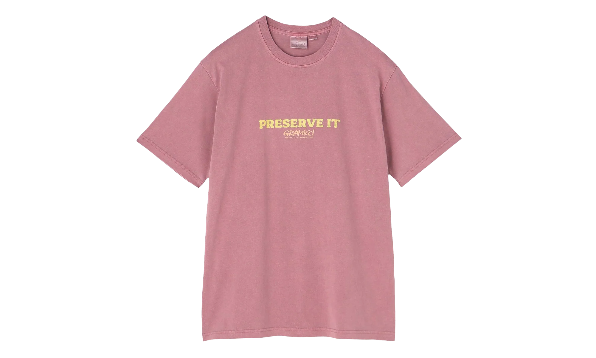 Footprints Pigment Dyed SS Tee "Red" G6SU T119 RED