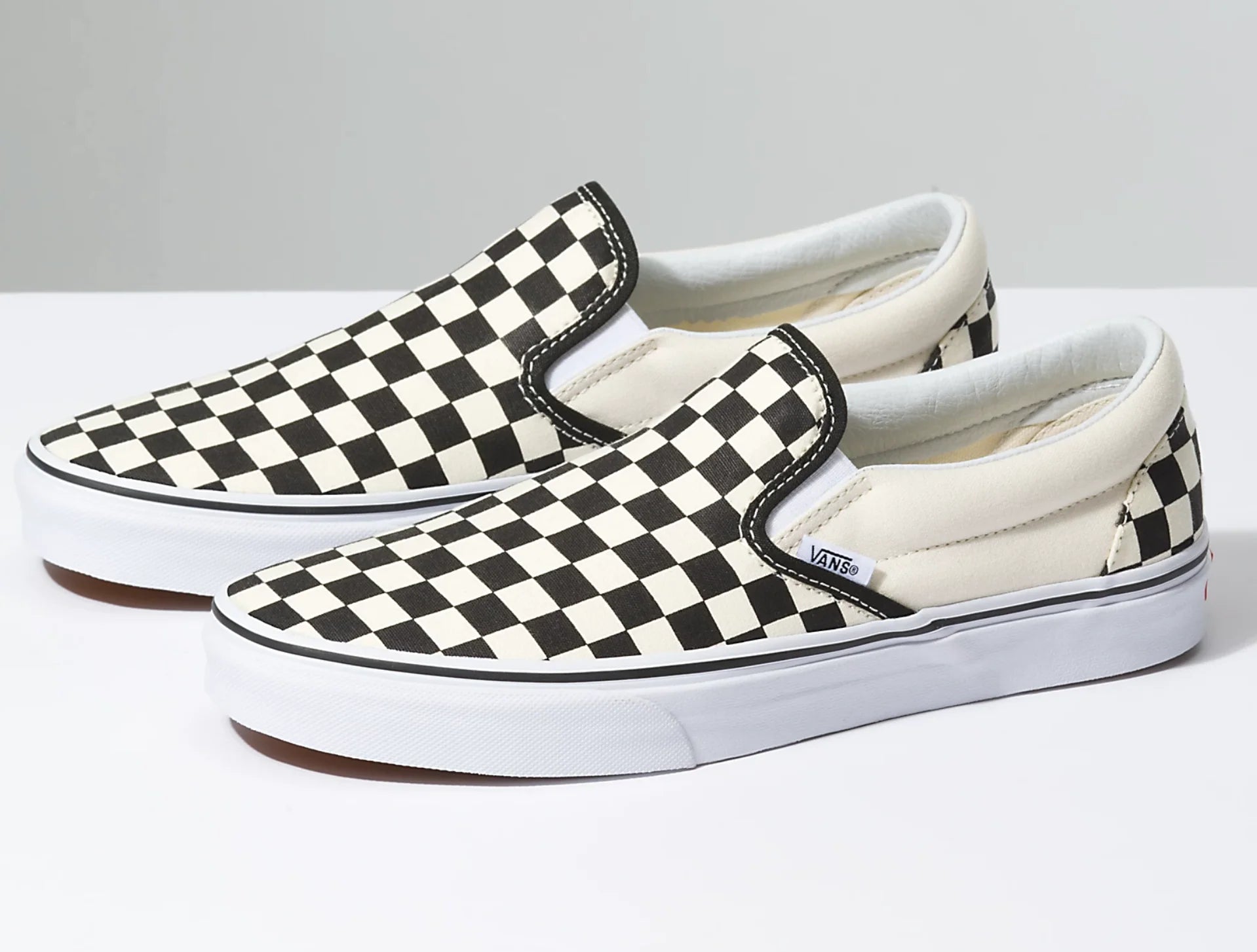 Vans Classic Slip On Checkerboard Black White
