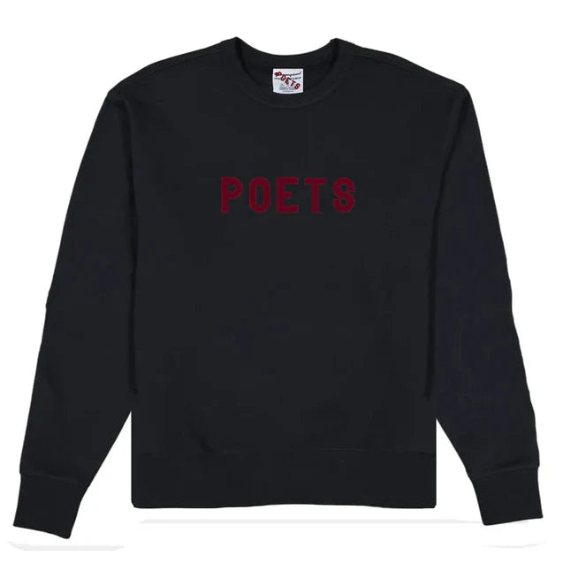 POETS OG CREW FLOCK Black Burgundy