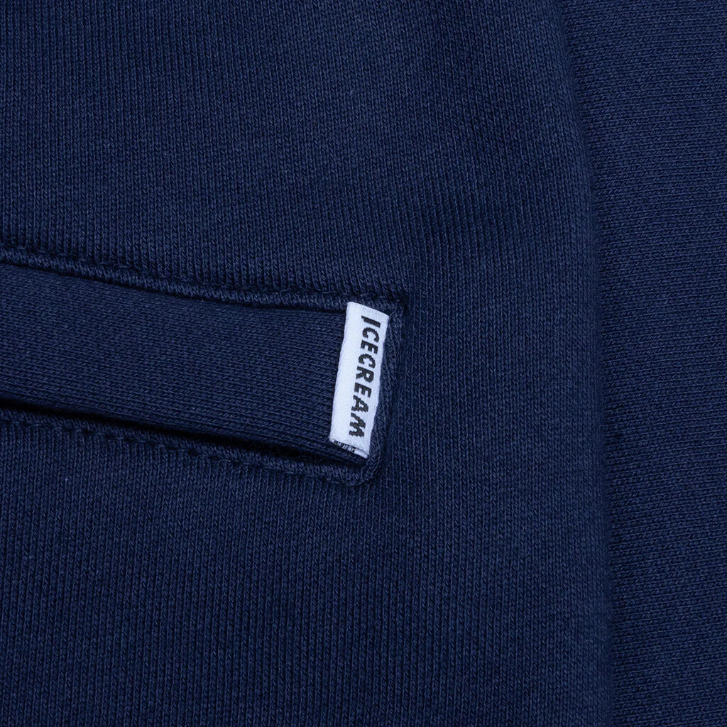 Vertical Sweatpants Black Iris