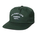 The Quiet Camera Dept Unconstructed Hat Green