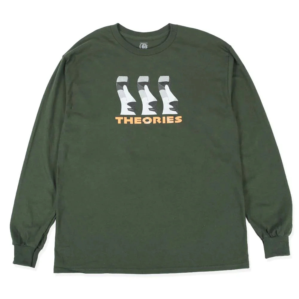 Theories of Atlantis Lost Maoi Long Sleeve Tee Forest
