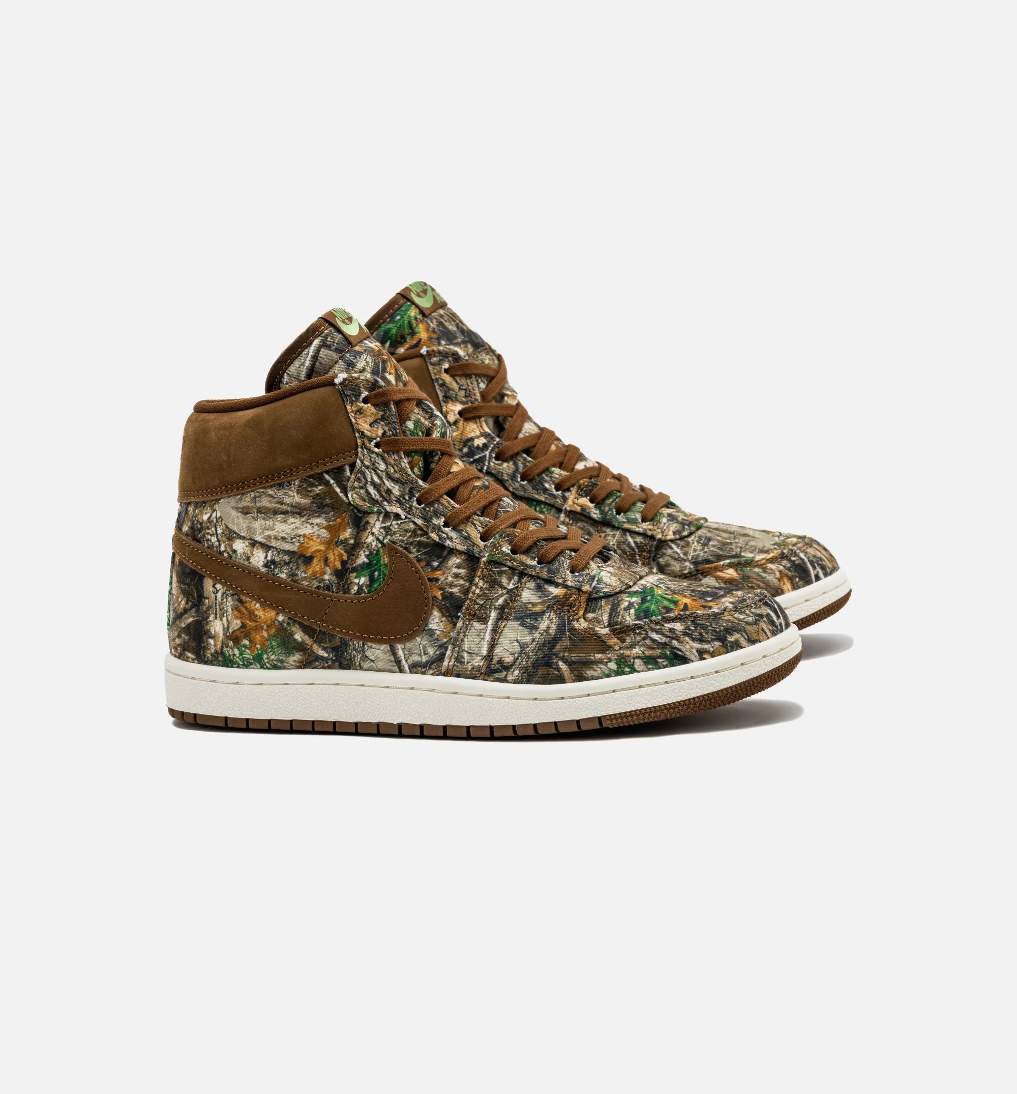 Air Ship Realtree Camo Mens Lifestyle Shoe Oil Green Military Brown Sail