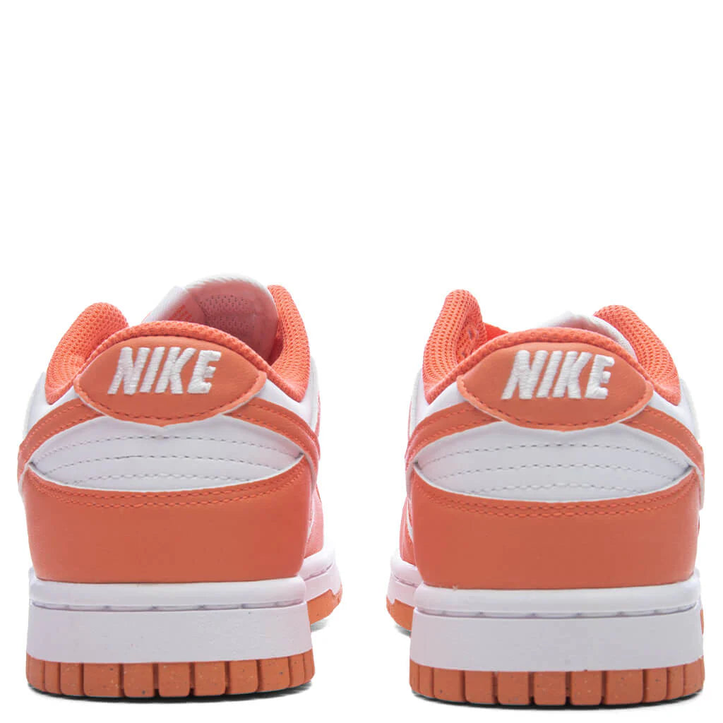 Women's Dunk Low - White/Light Wild Mango