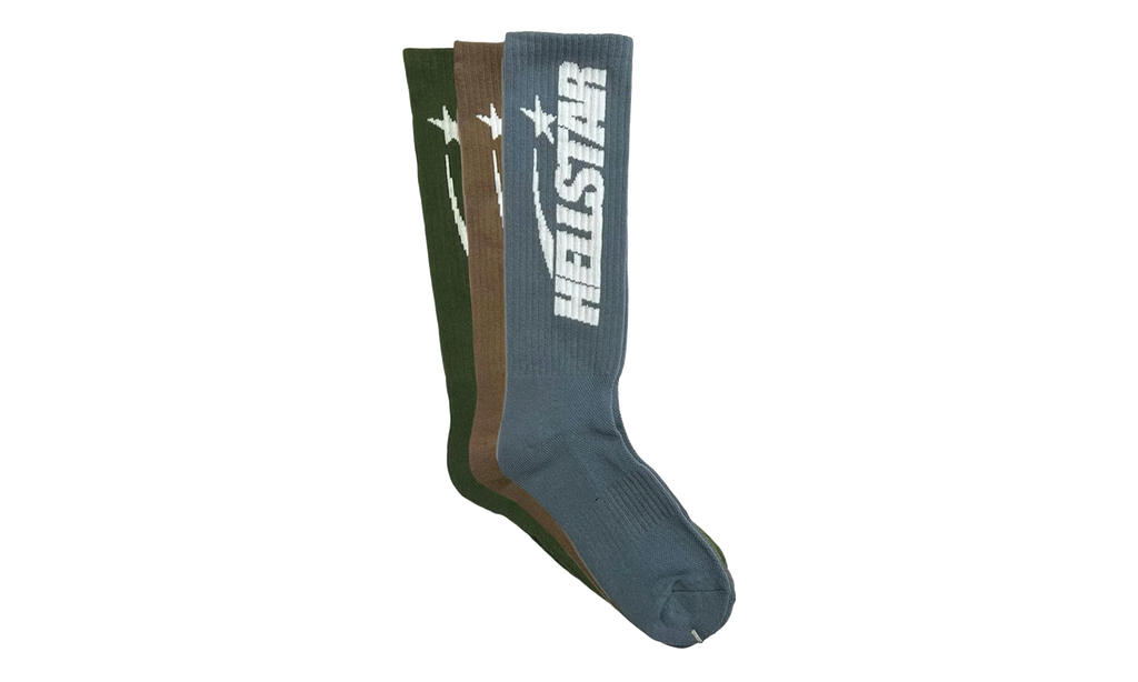 Logo Socks (3 Pack) "Earth Tone" HSR142