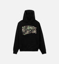 Camo Pullover Mens Hoodie Black