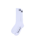 Polar Easy Now Long Rib Socks White