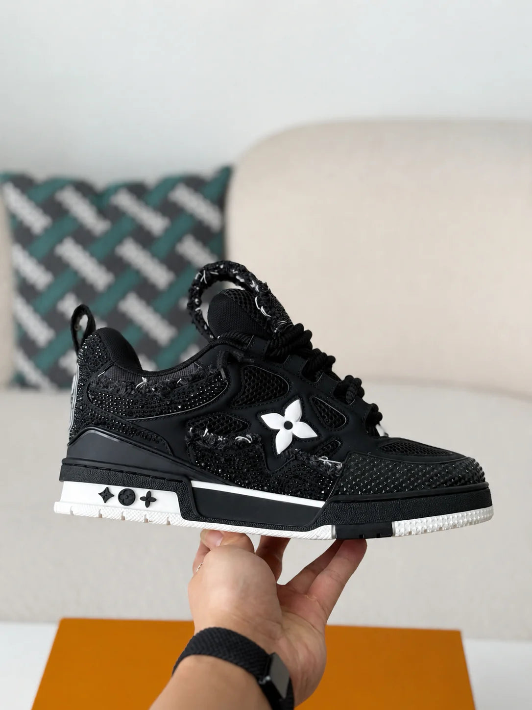 Louis Vuitton LV Skate Sneaker Black