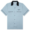 S S Bowl Shirt Blue Fog Black