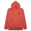 Bassline Hood Fleece Dusty Red